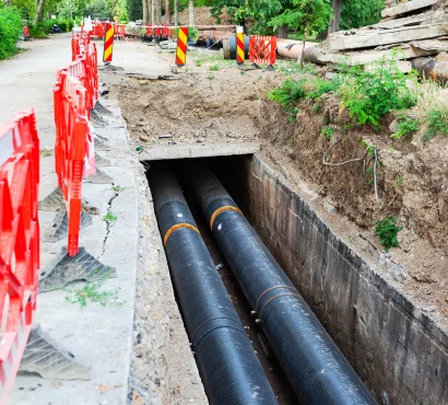 laying-new-large-diameter-water-pipes-ground-city copy